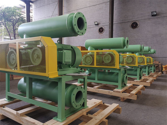 10&quot; 80kpa 71.52m3/Min 132kw Gusseisen Drei-Lob-Wurzel-Bläser
