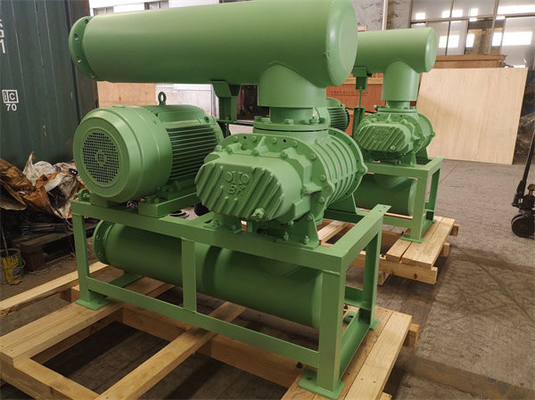 0,8 bar 132 kW 10 &quot;850-1500 U/min 71,52-116,5 m3/min Dreilappenwurzelgebläse