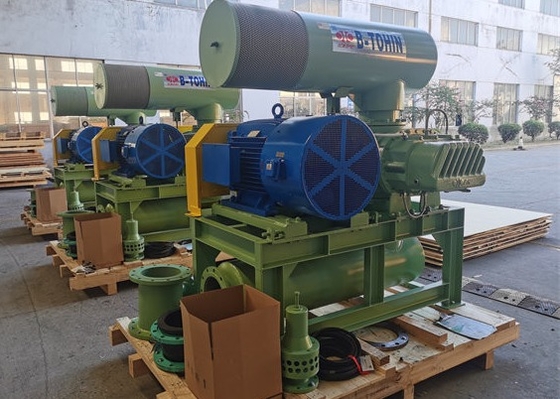 DN100 50Kpa RPM1350 drei Lappen Wurzelbläser für Pneumatische Transport
