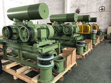 DN200 Drei-Lopfen-Wurzel-Bläser 30-132KW 80KPA Luftkühl-Rotationsbläser