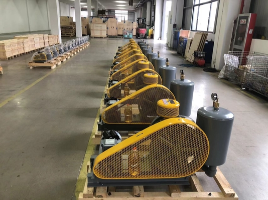HC-801S 5.5kW 74dB (A) rotierendes positives Gebläse für Krankenhaus-und Laborabfallprodukte