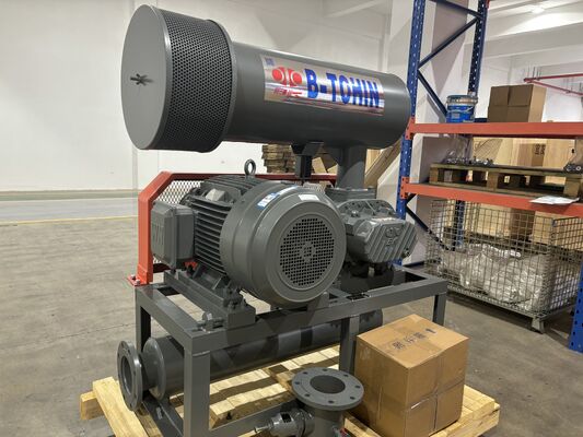 Rotary Lobe Blower mit Dreiloben-Design und Wasserkühlung für eine verbesserte Leistung in industriellen Anwendungen