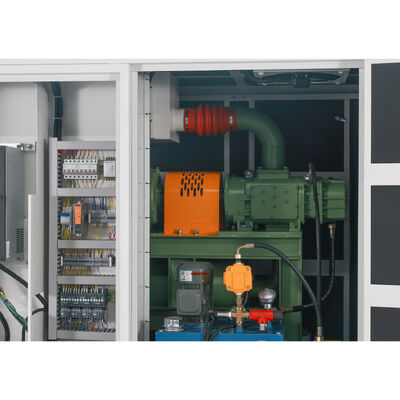 DN200 Screw Blower with 17.5-31.7 m3/min Capacity and 18.5-55 kW Motor Power for Wastewater Treatment Aeration