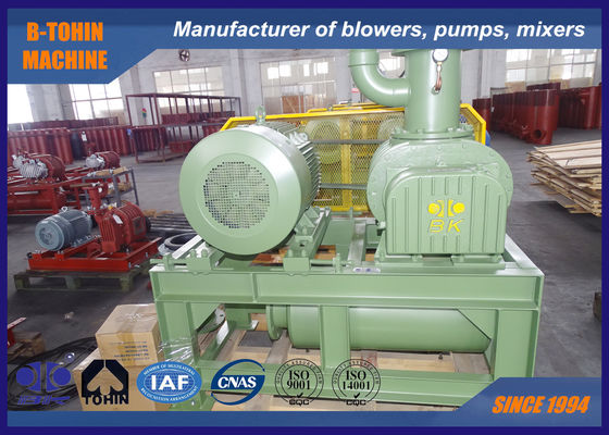 4" Wurzel-Gebläse-Pumpe der Unterdruck-Druckluft-41.09m3/min -70KPA 75KW