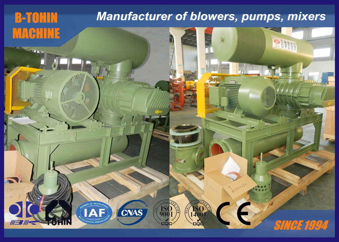Hochleistungsmaschine Bk9030S 132kW Dreilobwurzelbläser für die Wasseraufbereitung, Abwasserbehandlung