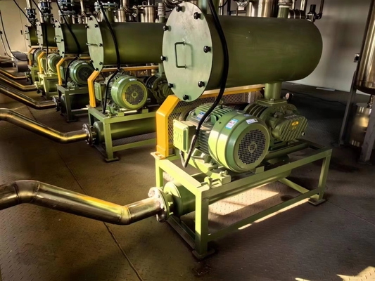 18.5KW 0,04Mpa Drei-Lopfen-Wurzel-Bläser Anwendungen zur pneumatischen Übertragung von Pulvern, Körnern usw.