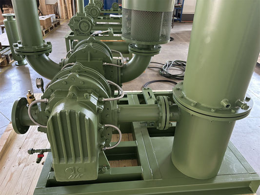 BKD-3000 Zweistufiger Roots-Gebläse DN100 150KPA Wasserkühlung für Abwasser