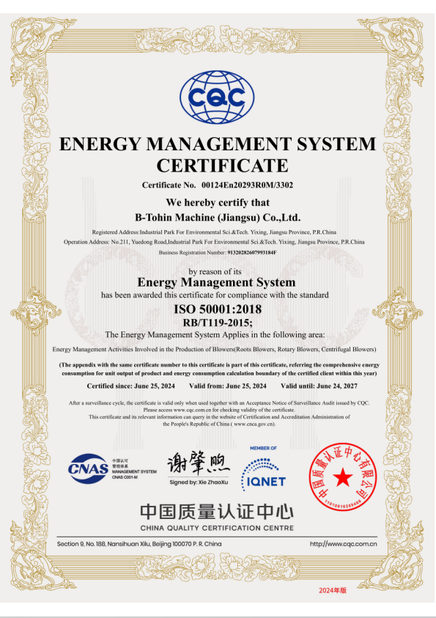 China B-Tohin Machine (Jiangsu) Co., Ltd. zertifizierungen